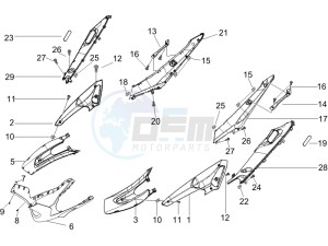 Runner 125 VX 4t SC e3 drawing Side cover - Spoiler