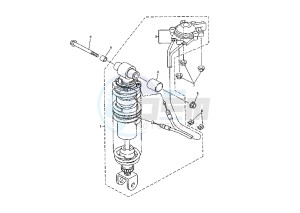 FJR A 1300 drawing REAR SHOCK ABSORBER