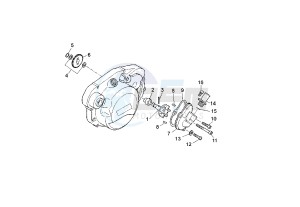 TZR RR 50 drawing WATER PUMP