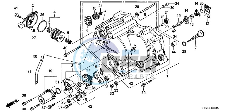 FRONT CRANKCASE COVER