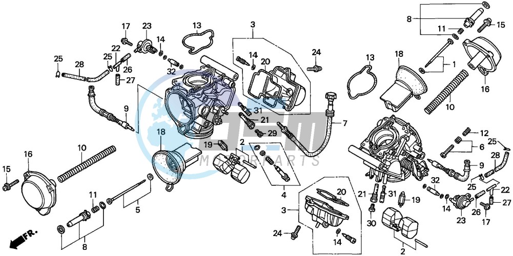 CARBURETOR (COMPONENT PARTS)