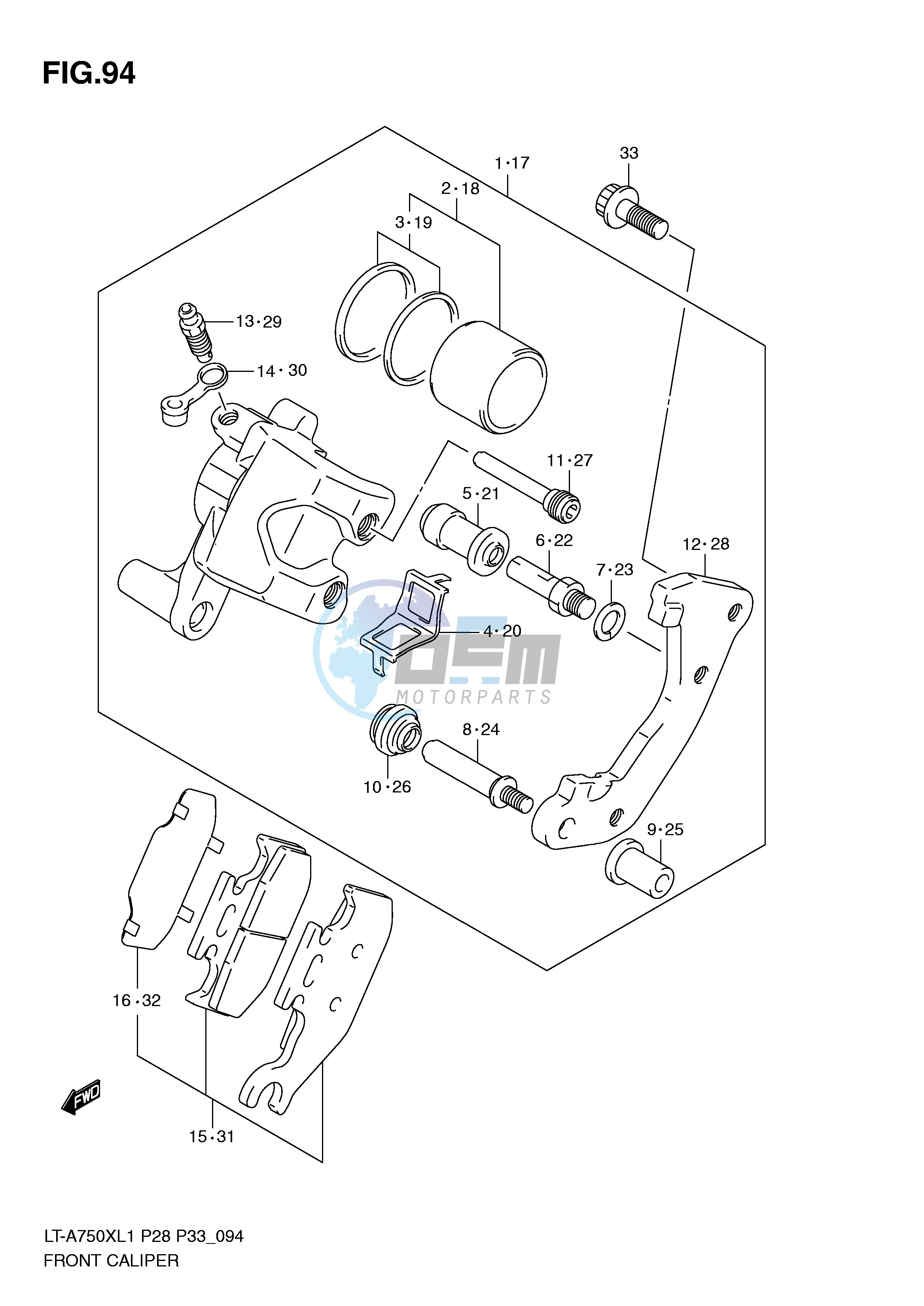 FRONT CALIPER