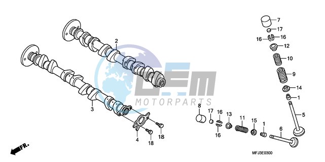 CAMSHAFT/VALVE