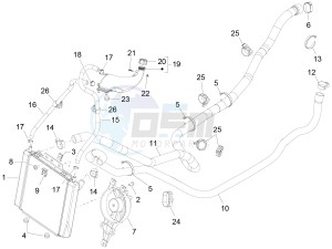 MP3 500 LT Business (EMEA) drawing Cooling system