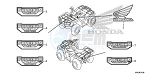 TRX500FM2E TRX500FM2 U drawing MARK