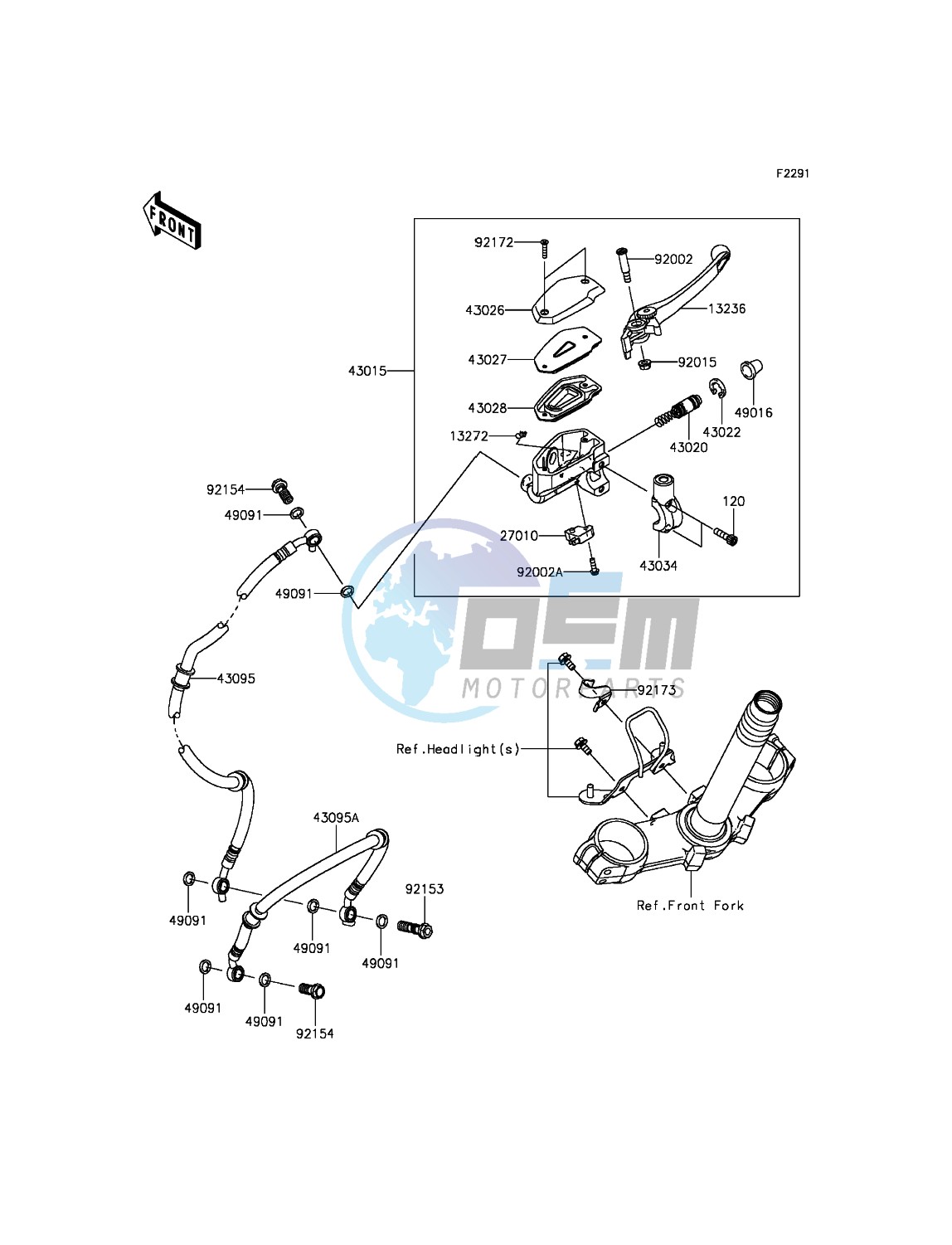 Front Master Cylinder