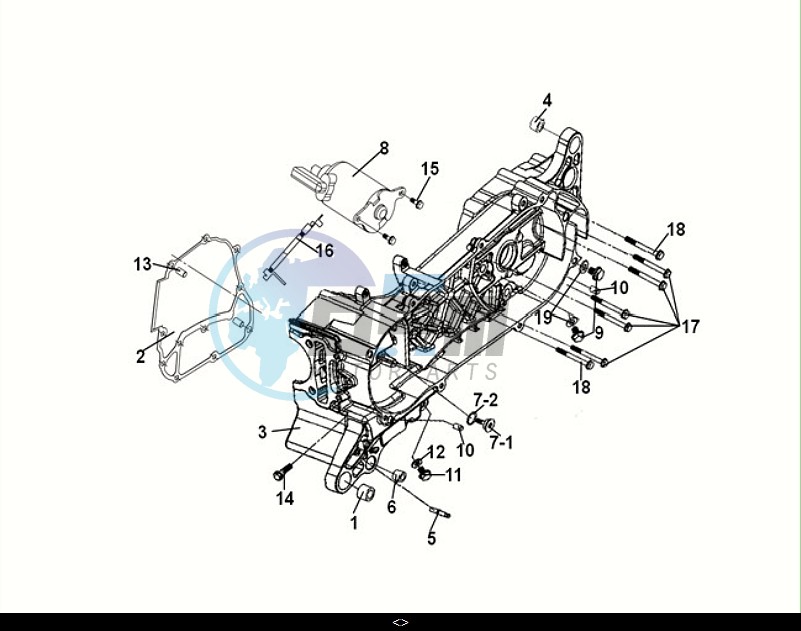 L. CRANK CASE