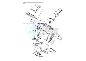 XV VIRAGO 535 drawing STEERING