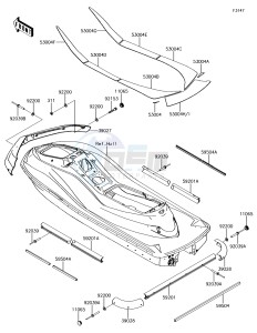 JET_SKI_ULTRA_310R JT1500NFF EU drawing Pads