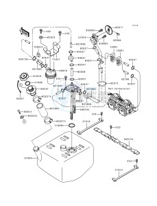 JH 750 D [XIR] (D1) [XIR] drawing FUEL TANK