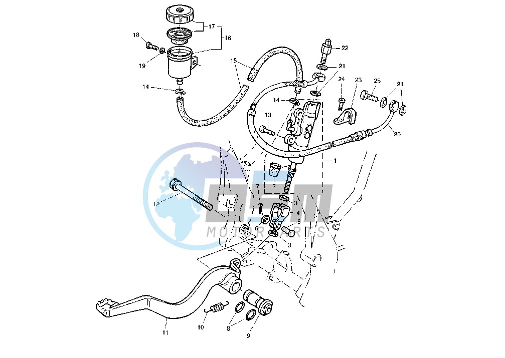 REAR MASTER CYLINDER