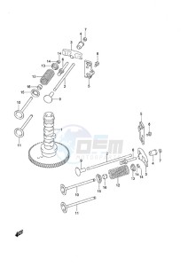 DF 25 V-Twin drawing Camshaft