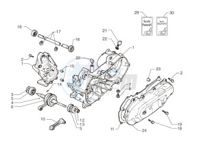 Ark AC 45 Silver 50 drawing Crankcase – Crankshaft