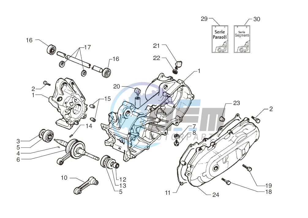 Crankcase – Crankshaft