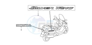 FJS400D SILVER WING drawing EMBLEM/MARK