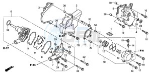 CBF1000T drawing WATER PUMP