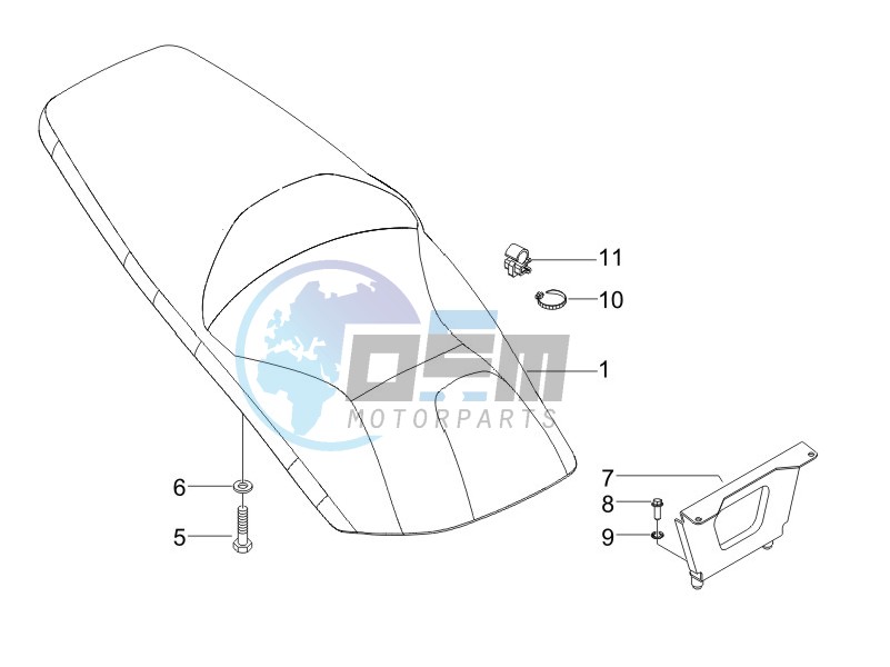 Saddle seats - Tool roll