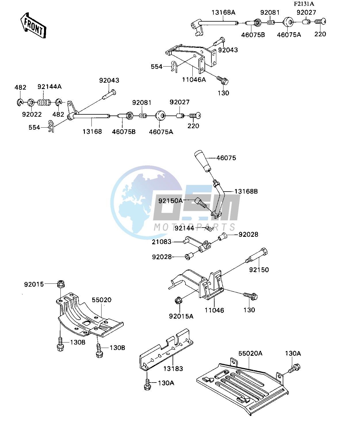 FRAME FITTING-- LEVER- -