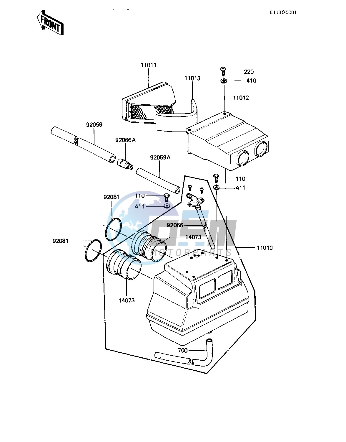 AIR CLEANER -- 81-83 A2_A3_A4- -