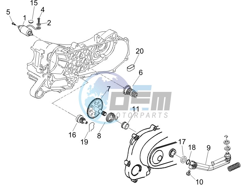 Starter - Electric starter