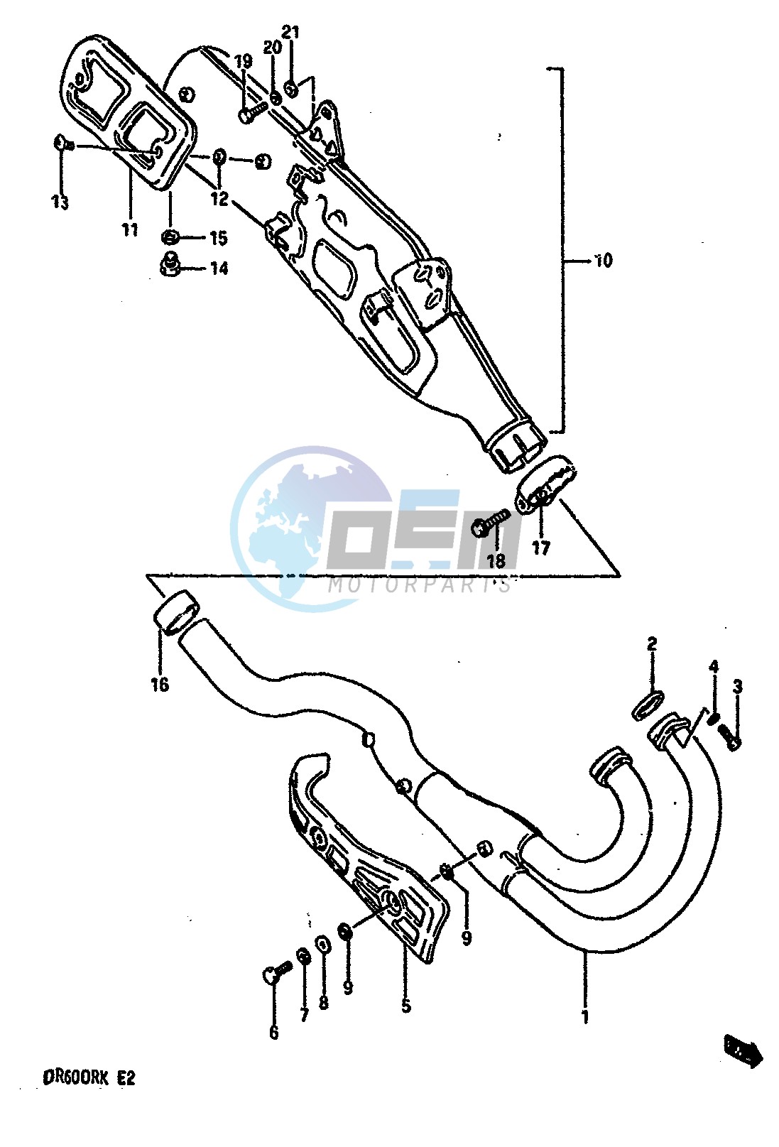 MUFFLER (MODEL G H J)