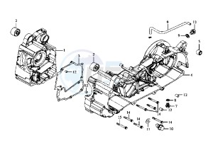 JOYRIDE EU2 - 125 cc drawing CRANKCASE