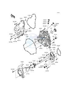 VERSYS 650 KLE650EGF XX (EU ME A(FRICA) drawing Engine Cover(s)