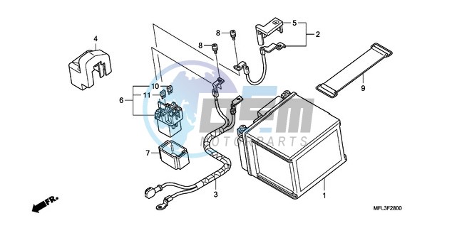 BATTERY (CBR1000RR)