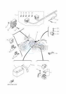 XTZ690D-B TENERE 700 (BW35) drawing ELECTRICAL 1