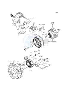 D-TRACKER KLX150HGF XX (EU ME A(FRICA) drawing Generator