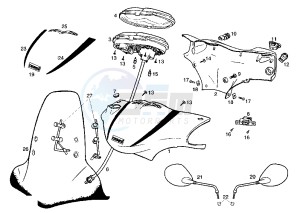 ATLANTIS O2 - 50 cc drawing DASHBOARD UNIT