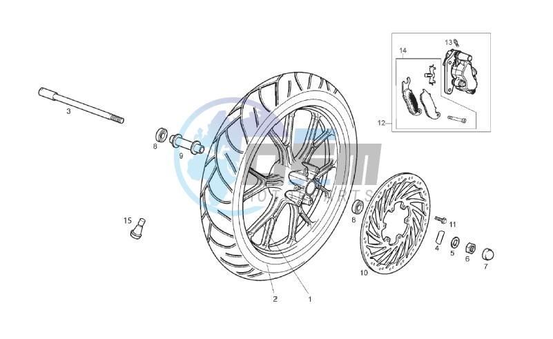 Front wheel