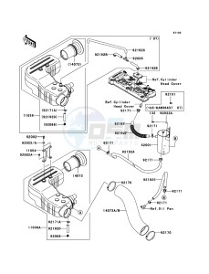 JET SKI ULTRA 250X JT1500B7F FR drawing Air Cleaner