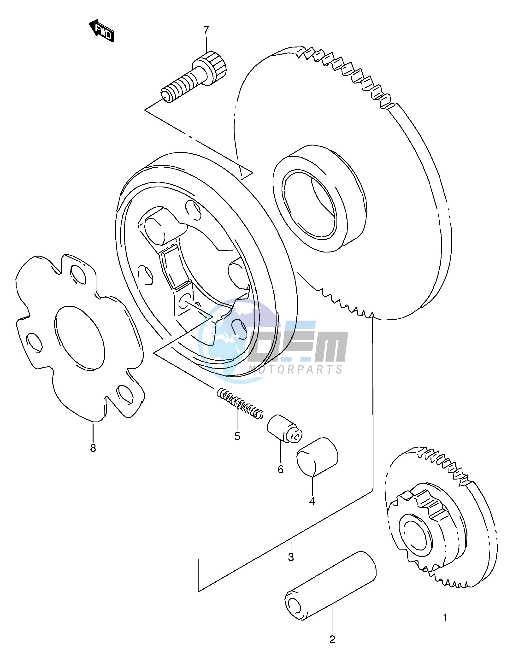 STARTER CLUTCH