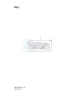 RM-Z 450 drawing GASKET SET (K8-L1)