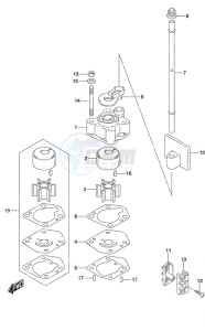 DF 9.9B drawing Water Pump