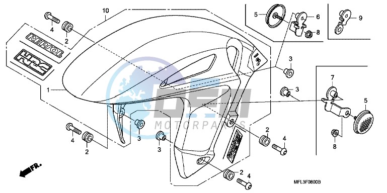 FRONT FENDER