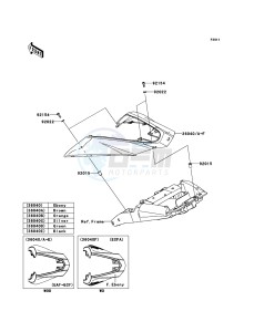 Z1000_ABS ZR1000ECF FR XX (EU ME A(FRICA) drawing Side Covers