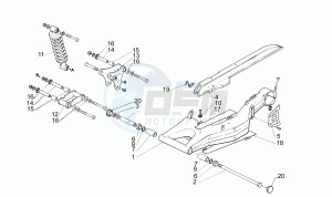 RS 50 drawing Swing arm