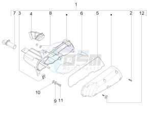 PRIMAVERA 50 2T NOABS E2-E3 (EMEA, APAC) drawing Air filter