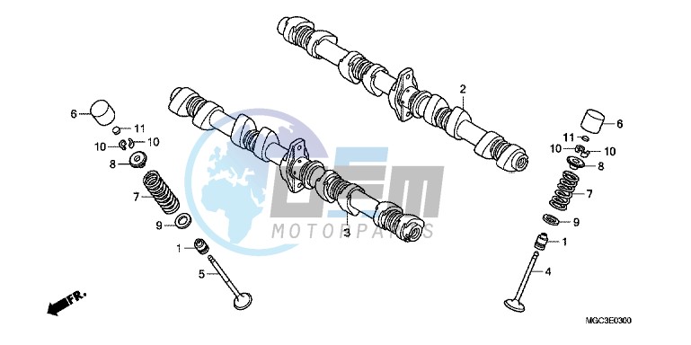 CAMSHAFT/ VALVE