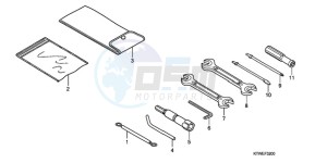 SH300A9 France - (F / ABS CMF) drawing TOOLS