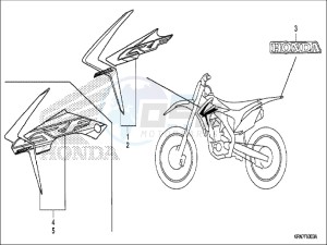 CRF250RH Europe Direct - (ED) drawing MARK