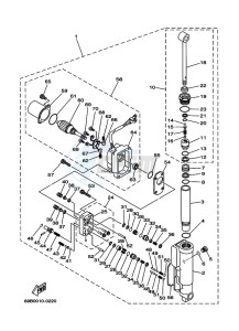 FT8DEPL drawing POWER-TILT-ASSEMBLY