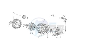 SENDA SM X-RACE 2VER - 50 CC VTHSR2E1A EU2 2VER drawing CLUTCH