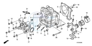 PES1509 Europe Direct - (ED / 2ED) drawing CYLINDER HEAD