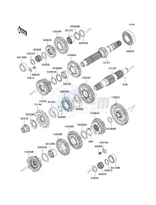 KLE 650 A [VERSYS EUROPEAN] (A7F-A8F) A7F drawing TRANSMISSION