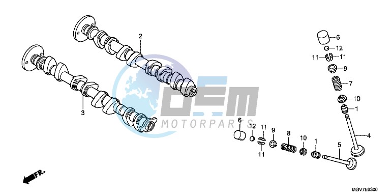 CAMSHAFT/ VALVE