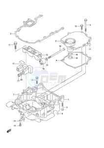 DF 60A drawing Engine Holder High Thrust