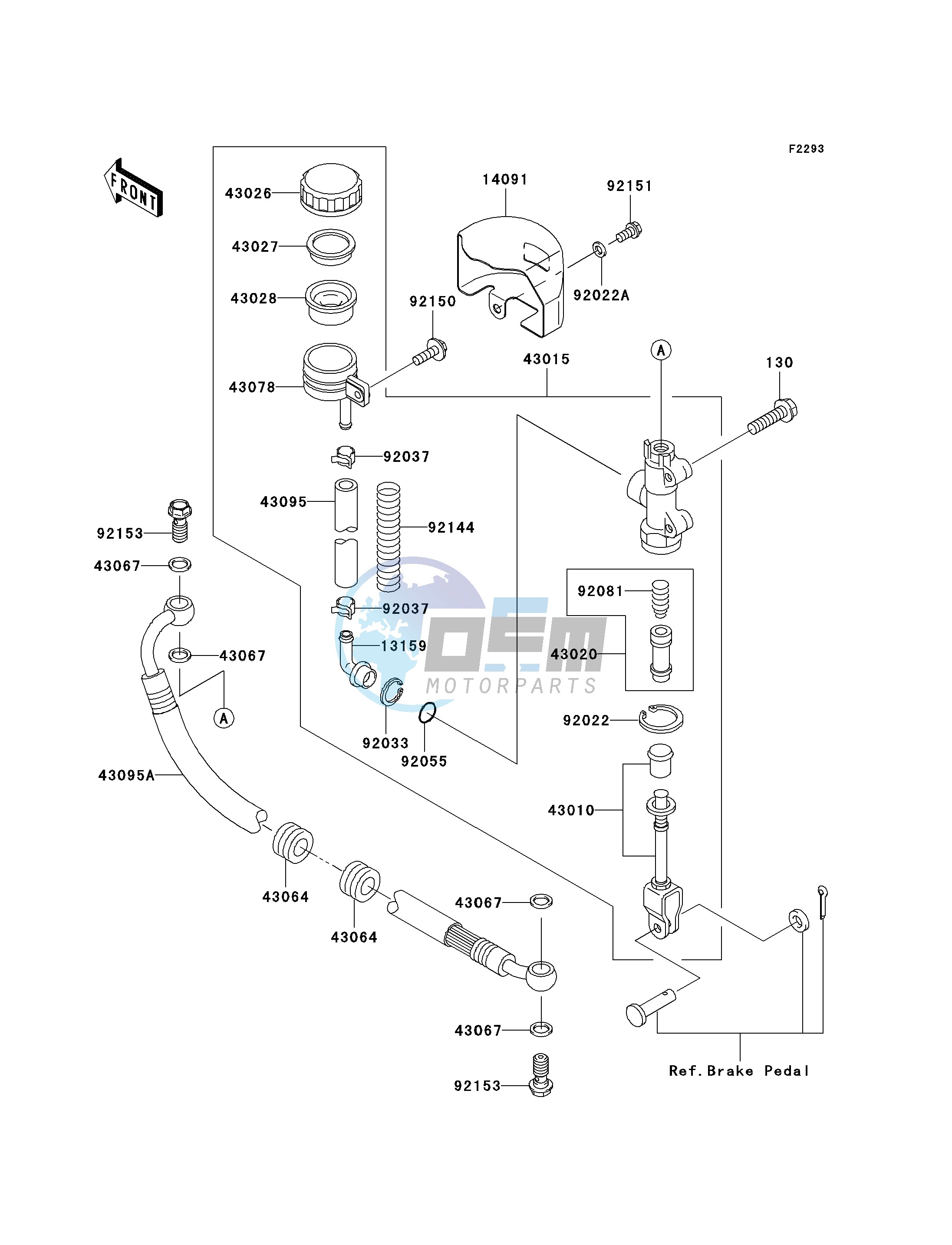 REAR MASTER CYLINDER